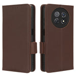 For Huawei nova Y91 4G / Enjoy 60X Litchi Texture Phone Case Wallet Stand PU Leather Cover