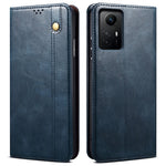 For Xiaomi Redmi Note 12S 4G Wallet Leather Case Waxy Crazy Horse Texture Stand Phone Cover