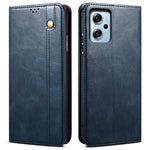 Läderfodral för Xiaomi Redmi Note 11T Pro 5G / Note 11T Pro+ 5G / K50i 5G / Note 12T Pro 5G / Poco X4 GT 5G, vaxartad Crazy Horse-textur, stativ, vikbart plånboksfodral