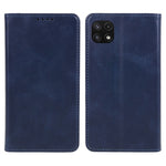 For Samsung Galaxy A22 5G (EU Version) TPU+PU Leather Case Calf Texture Wallet Anti-drop Phone Stand Cover