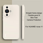 IMAK UC-4-serien til Huawei nova 11 / nova 12 5G / nova 12s 4G / nova 12 Lite 4G-mobilcover med lige kant, blødt TPU-beskyttelsesetui