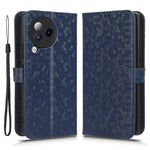 For Xiaomi Civi 3 5G Leather Phone Case Dot Imprinted Wallet Shockproof Stand Cover