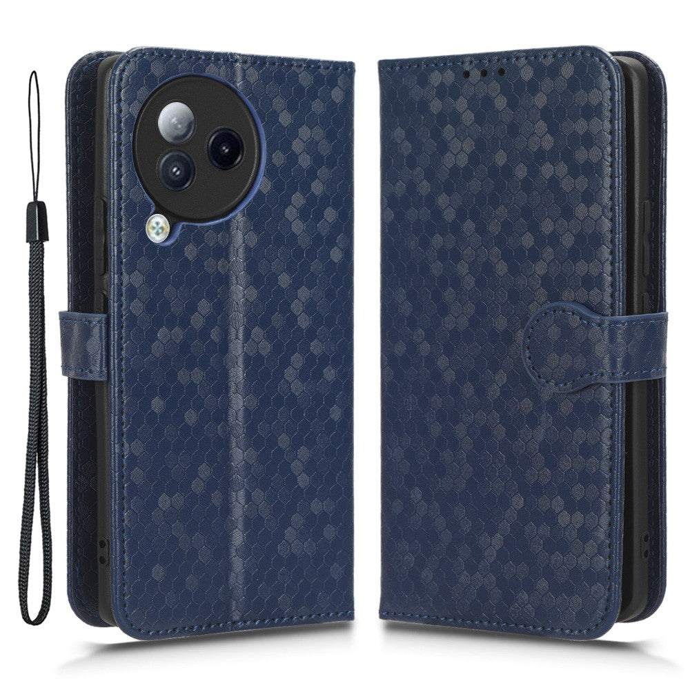 For Xiaomi Civi 3 5G Leather Phone Case Dot Imprinted Wallet Shockproof Stand Cover