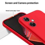 OnePlus Nord N30 5G / CE 3 Lite 5G Skyddsskal Mjukt Fodrad Flytande Silikon mobilskal med Rem