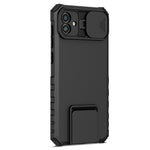 Støttefodsetui til Samsung Galaxy A04 4G (164,4 x 76,3 x 9,1 mm) PC + TPU telefonbeskytter med kameradæksel