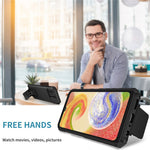 Støttefodsetui til Samsung Galaxy A04 4G (164,4 x 76,3 x 9,1 mm) PC + TPU telefonbeskytter med kameradæksel