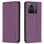 BINFEN COLOR BF18 Skyddsskal till Xiaomi Redmi Note 12S 4G mobilskal Läderfodral med Korthållare