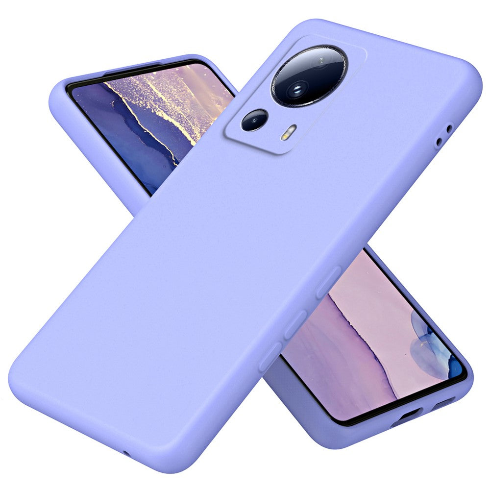 Xiaomi 13 Lite / Civi 2 5G 2.2mm TPU-mobilskal Fiberfoder Gummerat fallskyddande mobilskal