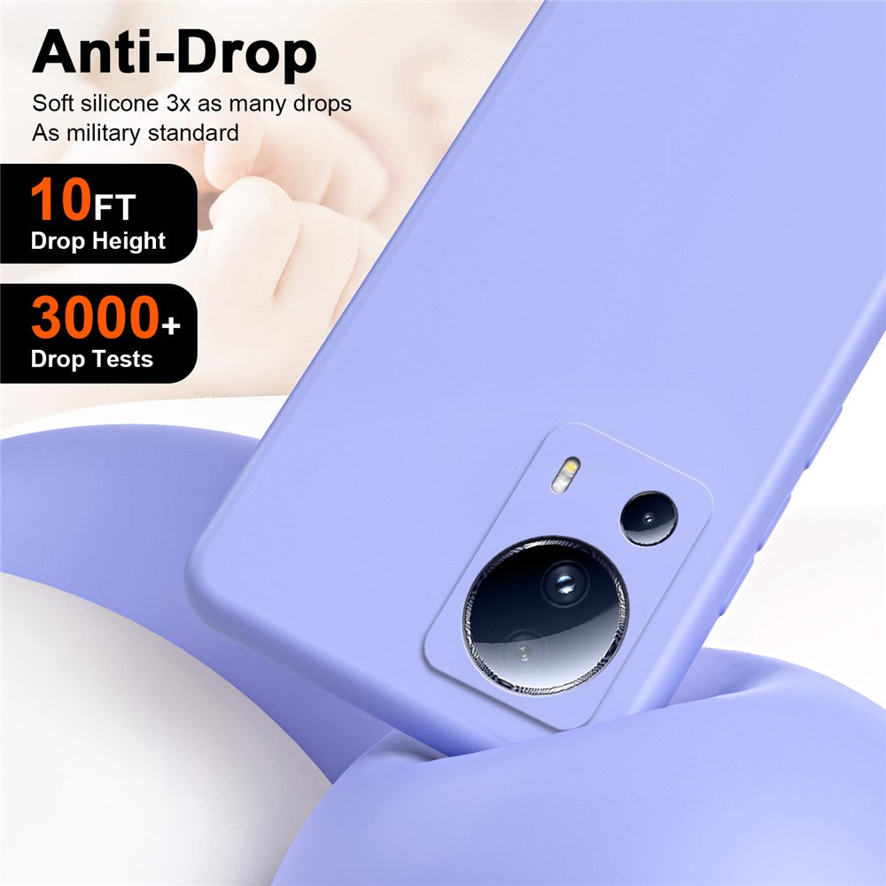 Xiaomi 13 Lite / Civi 2 5G 2.2mm TPU-mobilskal Fiberfoder Gummerat fallskyddande mobilskal