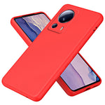 Xiaomi 13 Lite / Civi 2 5G 2.2mm TPU-mobilskal Fiberfoder Gummerat fallskyddande mobilskal