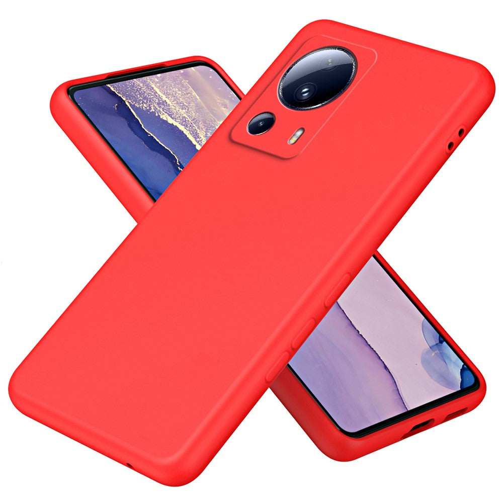 Xiaomi 13 Lite / Civi 2 5G 2.2mm TPU-mobilskal Fiberfoder Gummerat fallskyddande mobilskal