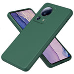 Xiaomi 13 Lite / Civi 2 5G 2.2mm TPU-mobilskal Fiberfoder Gummerat fallskyddande mobilskal