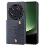 Phone Case for Xiaomi 13 Ultra Card Holder Kickstand PU Leather Coated TPU Shockproof Back Cover