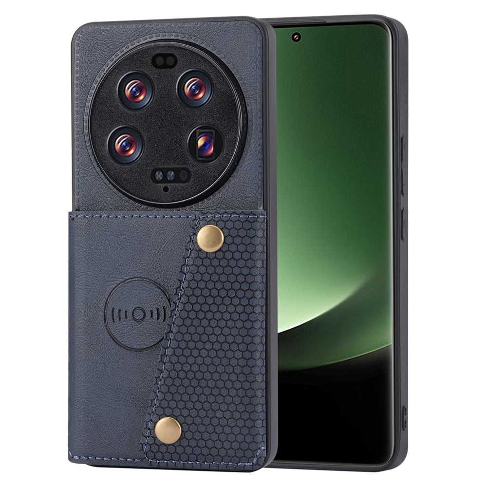 mobilskal till Xiaomi 13 Ultra Korthållare Stöd PU-läderbelagd TPU Stötsäkert Baksida