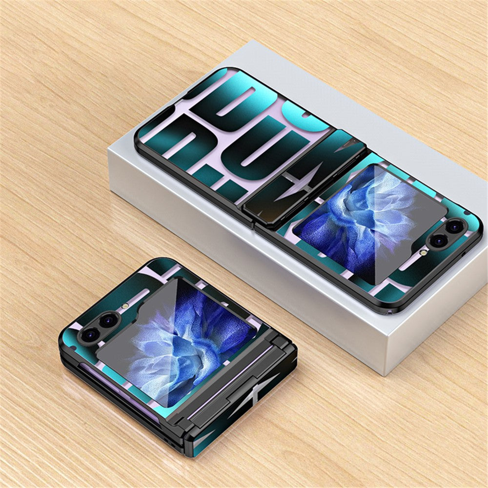 Til Samsung Galaxy Z Flip5 5G Cover Galvanisering PC Telefoncover