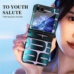 Til Samsung Galaxy Z Flip5 5G Cover Galvanisering PC Telefoncover