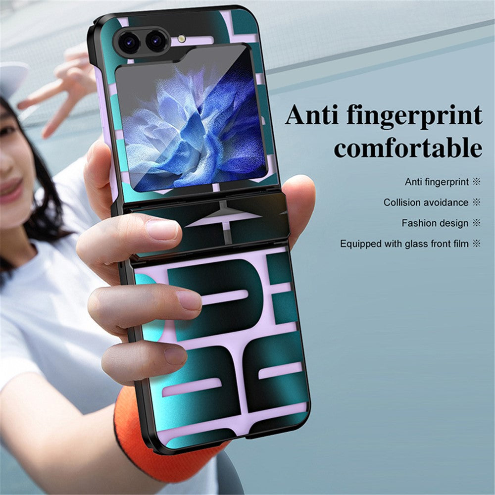 Til Samsung Galaxy Z Flip5 5G Cover Galvanisering PC Telefoncover