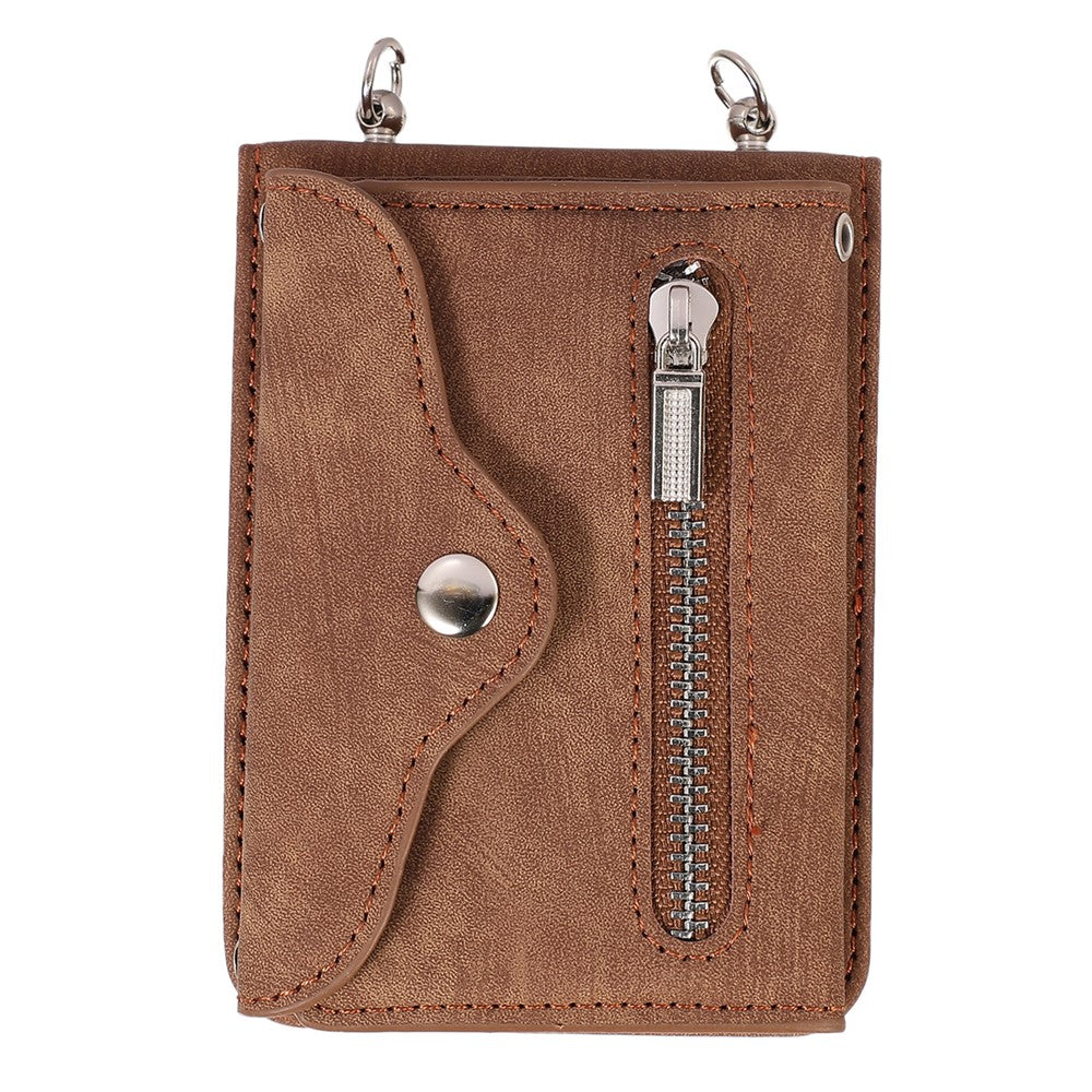 For Samsung Galaxy Z Flip5 5G RFID Blocking Card Bag Case PU Leather+PC Phone Cover with Kickstand