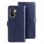 IDEWEI For Huawei nova Y71 4G / Y70 Plus 4G / Y70 4G Cell Phone Shell Wallet Crazy Horse Texture Stand Leather Phone Cover