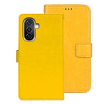 IDEWEI For Huawei nova Y71 4G / Y70 Plus 4G / Y70 4G Cell Phone Shell Wallet Crazy Horse Texture Stand Leather Phone Cover
