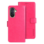 IDEWEI For Huawei nova Y71 4G / Y70 Plus 4G / Y70 4G Cell Phone Shell Wallet Crazy Horse Texture Stand Leather Phone Cover