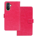 IDEWEI For Huawei nova Y71 4G / Y70 4G / Y70 Plus 4G Leather Phone Case Stand Crazy Horse Texture Wallet Cover