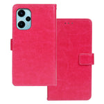 IDEWEI For Xiaomi Redmi Note 12 Turbo / Poco F5 5G Leather Stand Case Wallet Cover Crazy Horse Texture Phone Shell