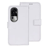 IDEWEI For Oppo Reno10 Pro+ 5G Anti-Fingerprint Phone Shell Wallet Crazy Horse Texture Stand Leather Case Cover