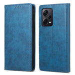 DF-05 For Xiaomi Redmi Note 12 Pro+ 5G Slim-Fit Phone Case RFID Blocking Stand Wallet PU Leather Cover