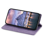 DF-05 PU Leather Phone Case for Samsung Galaxy A32 5G / M32 5G Stand RFID Blocking Business Wallet Flip Cover