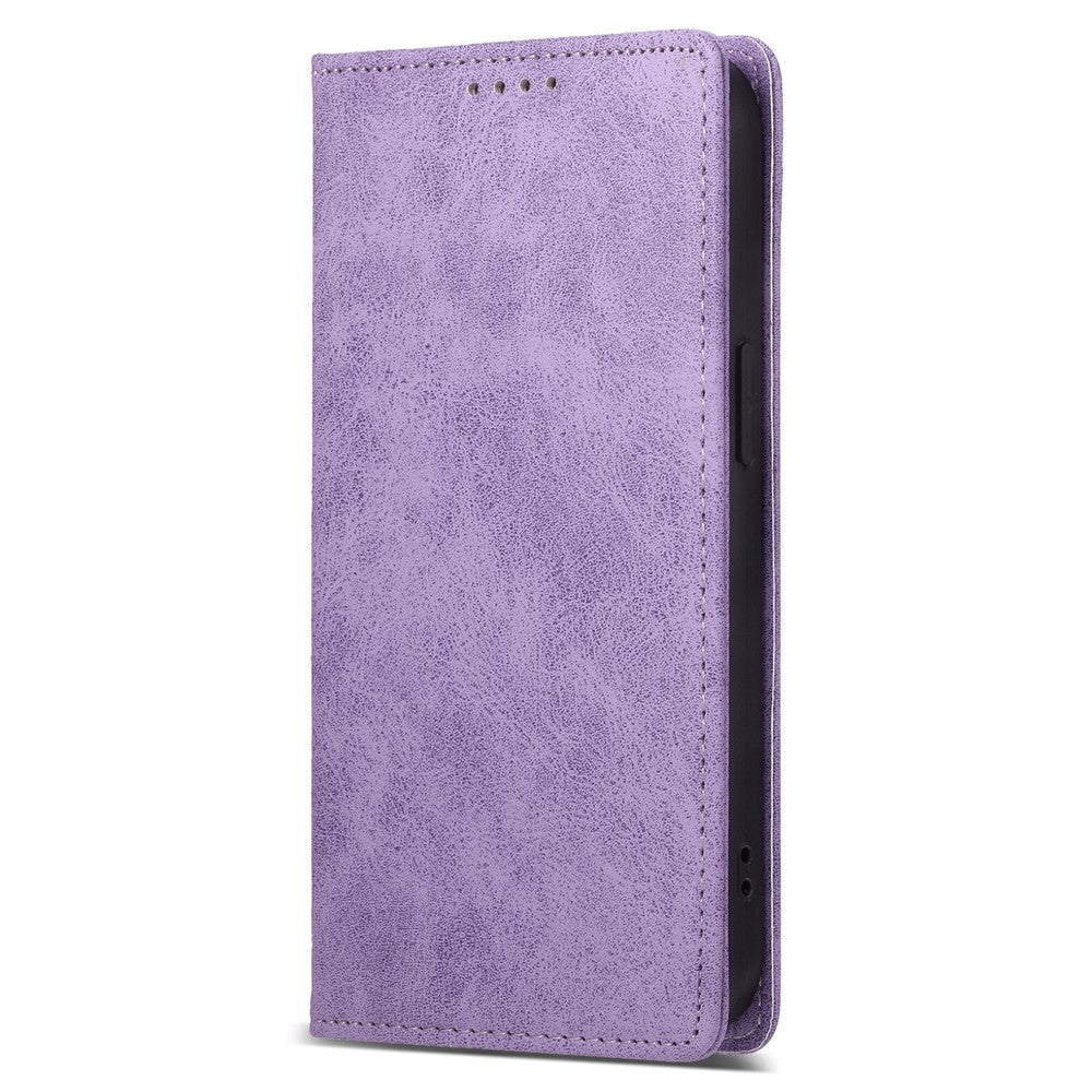 DF-05 PU Leather Phone Case for Samsung Galaxy A32 5G / M32 5G Stand RFID Blocking Business Wallet Flip Cover