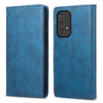 DF-05 til Samsung Galaxy A33 5G PU læder etui med stander, tegnebogsfunktion og RFID-blokering