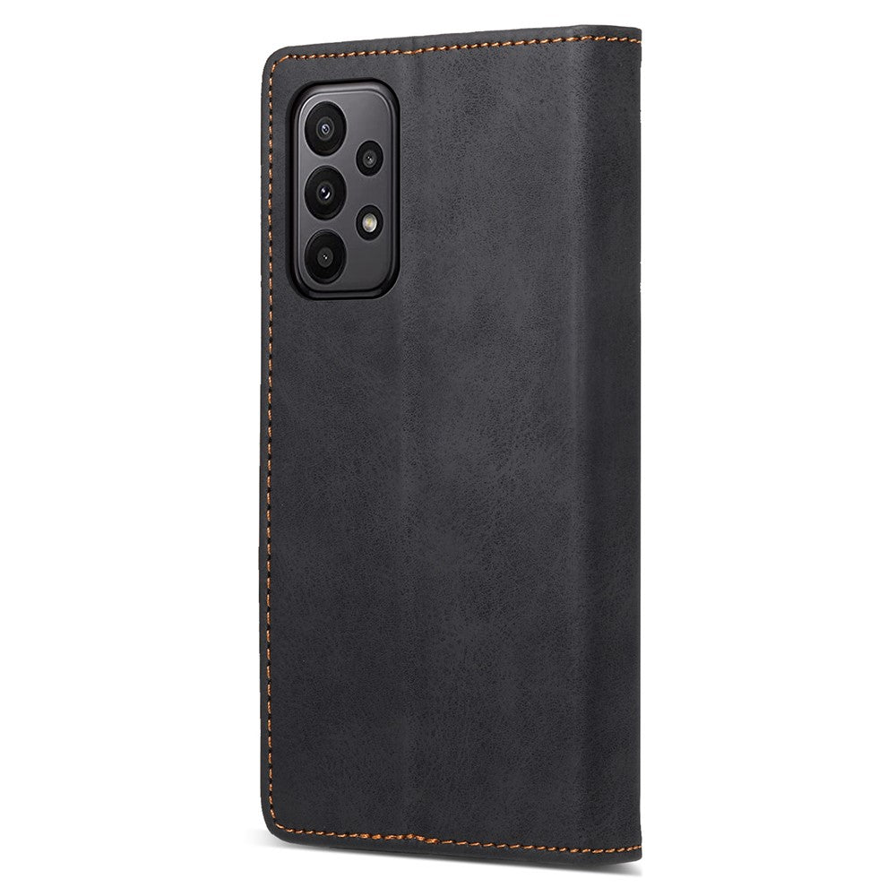 DF-05 For Samsung Galaxy A23 5G (Global Version) / A23 4G Wallet Phone Leather Case RFID Blocking Stand Phone Cover