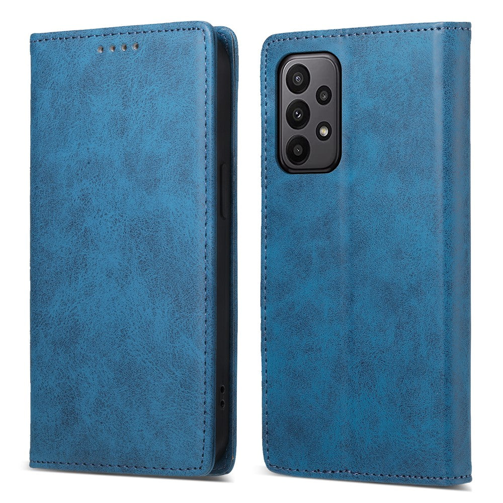 DF-05 For Samsung Galaxy A23 5G (Global Version) / A23 4G Wallet Phone Leather Case RFID Blocking Stand Phone Cover