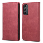 DF-05 For Samsung Galaxy A24 4G (162.1 x 77.6 x 8.3mm) RFID Blocking Phone Case PU Leather + TPU Stand Wallet Cover