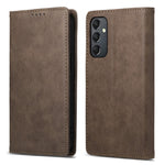 DF-05 For Samsung Galaxy A24 4G (162.1 x 77.6 x 8.3mm) RFID Blocking Phone Case PU Leather + TPU Stand Wallet Cover
