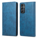 DF-05 For Samsung Galaxy A24 4G (162.1 x 77.6 x 8.3mm) RFID Blocking Phone Case PU Leather + TPU Stand Wallet Cover