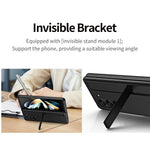 For Samsung Galaxy Z Fold5 5G Rubberized Phone Cover  Kickstand Hard PC Phone Case with Pen and Pen Holder