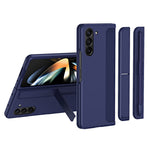 For Samsung Galaxy Z Fold5 5G Rubberized Phone Cover  Kickstand Hard PC Phone Case with Pen and Pen Holder