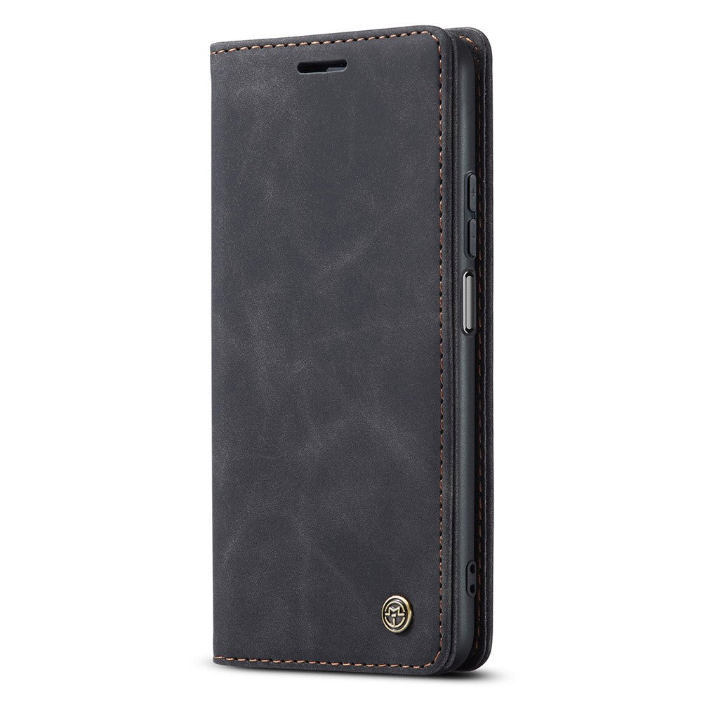 CASEME 013-serien för Xiaomi Poco F5 5G / Redmi Note 12 Turbo PU-läder plånboksfodral i stativ, smartphone-skydd