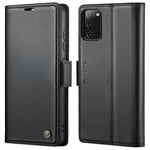 For Samsung Galaxy S20 FE / S20 FE 5G / S20 FE 2022 / S20 Lite Leather Case CASEME 023 RFID Blocking 3 Card Slot Mobile Cover
