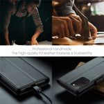 For Samsung Galaxy S20 FE / S20 FE 5G / S20 FE 2022 / S20 Lite Leather Case CASEME 023 RFID Blocking 3 Card Slot Mobile Cover