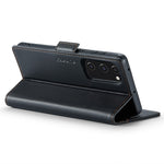 For Samsung Galaxy S20 FE / S20 FE 5G / S20 FE 2022 / S20 Lite Leather Case CASEME 023 RFID Blocking 3 Card Slot Mobile Cover