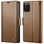 For Samsung Galaxy S20 FE / S20 FE 5G / S20 FE 2022 / S20 Lite Leather Case CASEME 023 RFID Blocking 3 Card Slot Mobile Cover