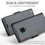 For Xiaomi Redmi Note 9S 4G / Note 9 Pro 4G / Note 9 Pro Max Leather Case CASEME 023 RFID Blocking 3 Card Slot Mobile Cover