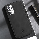 ANNYOJO Til Samsung Galaxy A32 5G / M32 5G PU-læder+PC+TPU Bagcover Skridsikker Telefoncover