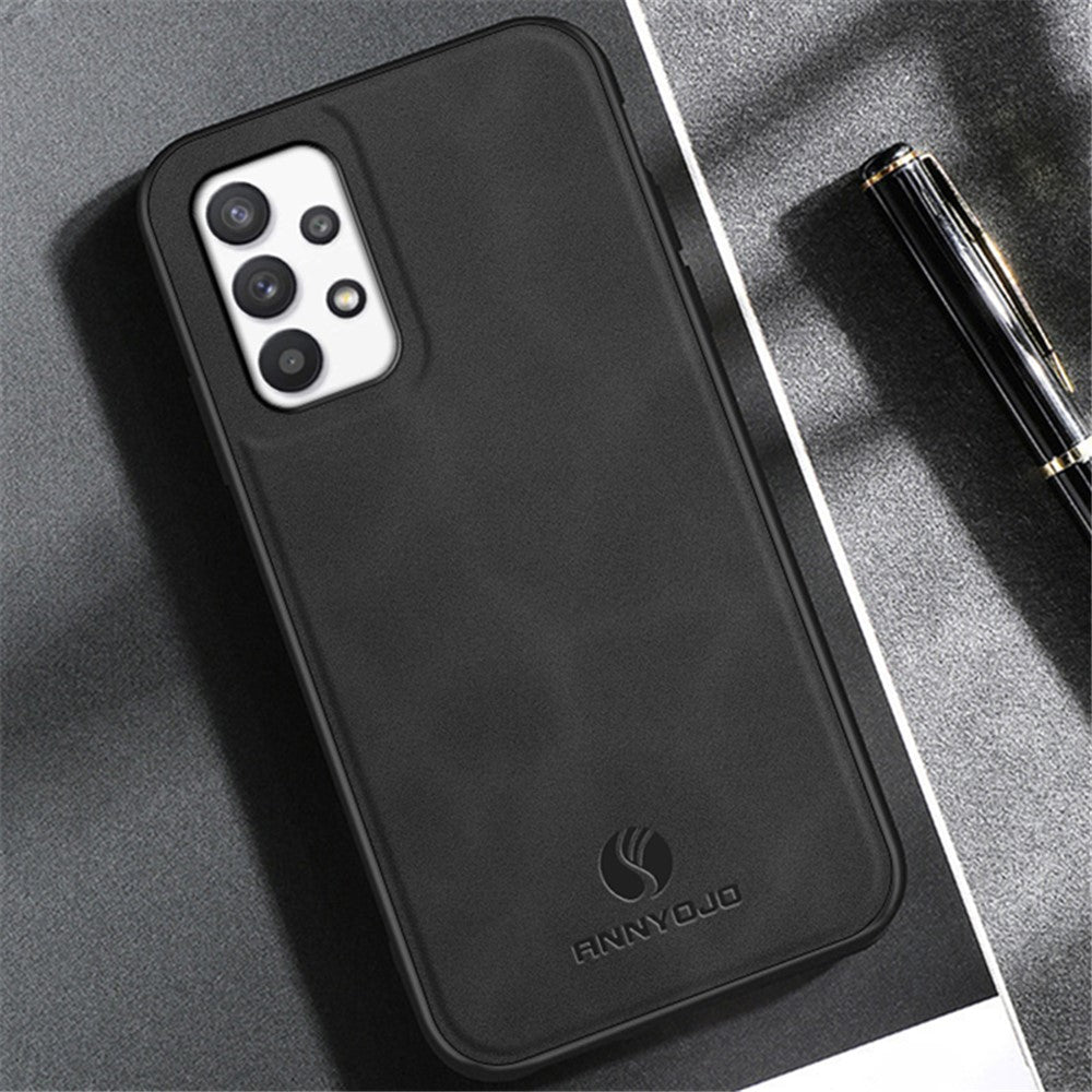 ANNYOJO Til Samsung Galaxy A32 5G / M32 5G PU-læder+PC+TPU Bagcover Skridsikker Telefoncover
