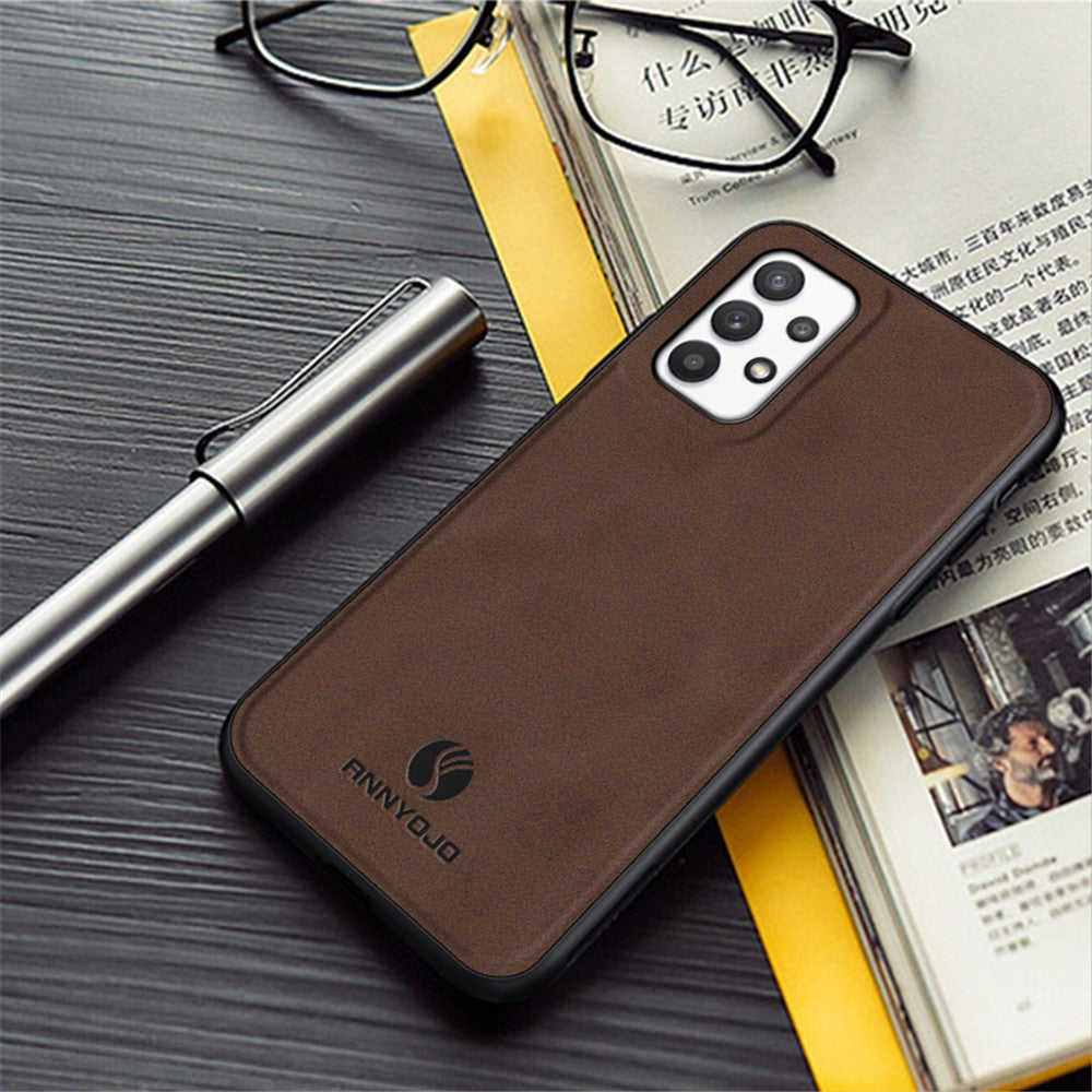 ANNYOJO Til Samsung Galaxy A32 5G / M32 5G PU-læder+PC+TPU Bagcover Skridsikker Telefoncover