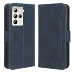Til HTC U23 Pro 5G Pung-cover i PU-læder med flere kortpladser og stander
