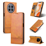 AZNS For Huawei Enjoy 60X Magnetic Closing Anti-Scratch PU Leather Phone Case Flip Wallet Stand Cover
